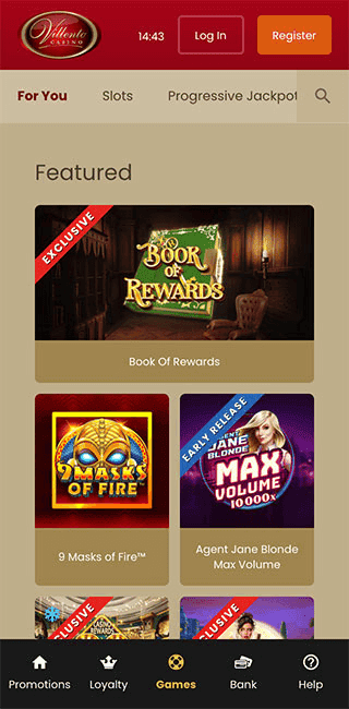Villento Casino Download Mobiele App